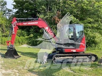 Yanmar VIO80-7 Rupsgraafmachines