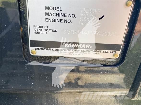 Yanmar VIO80-7 Rupsgraafmachines