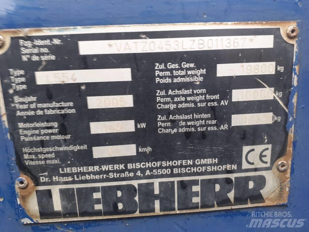 Liebherr L 554 Wielladers