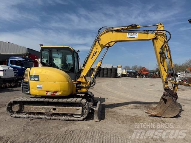 Komatsu PC 80 Midigraafmachines 7t - 12t