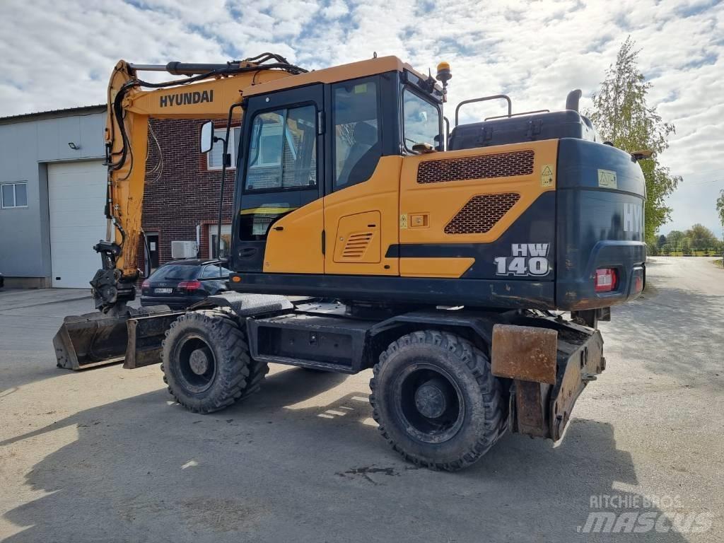 Hyundai HW 140 Wielgraafmachines