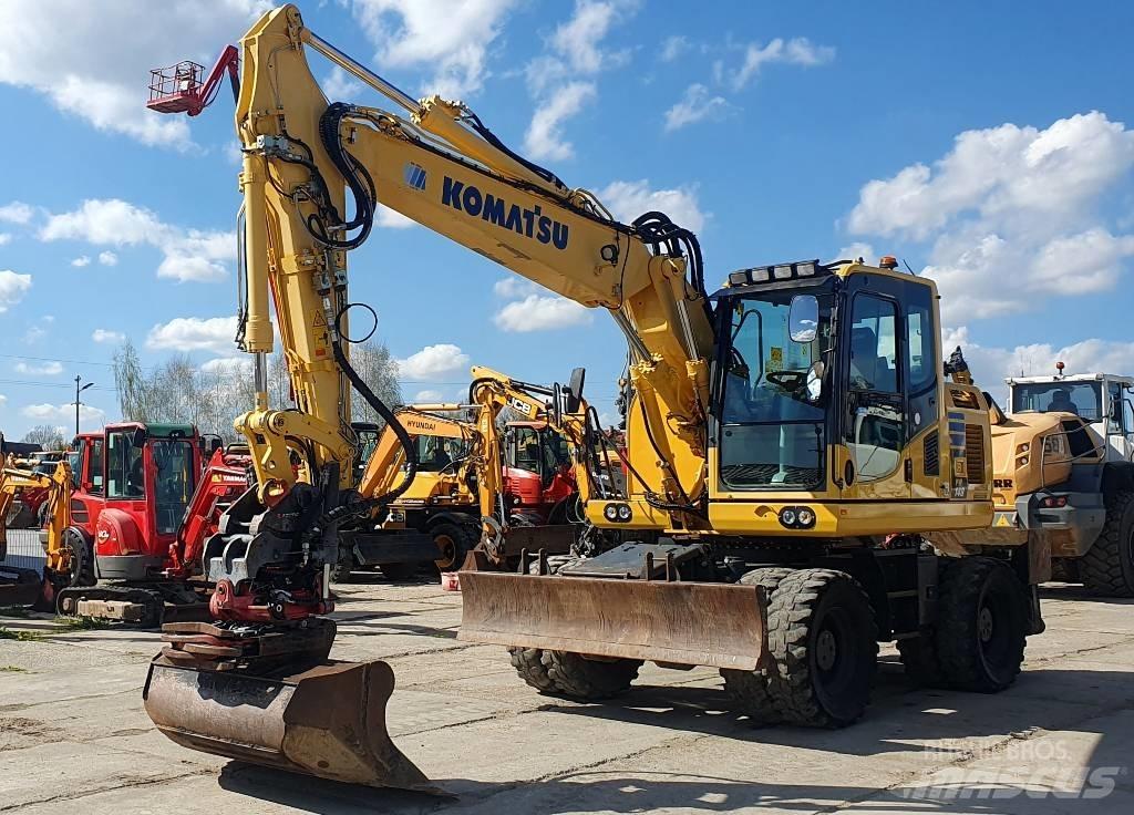 Komatsu PW148-10 Wielgraafmachines