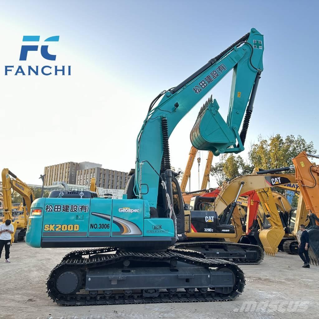 Kobelco SK 200D Rupsgraafmachines