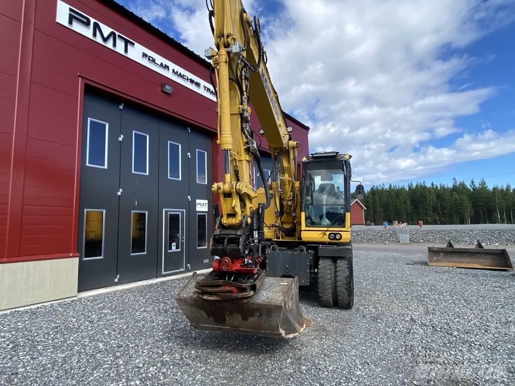 Komatsu PW 148-10 Wielgraafmachines