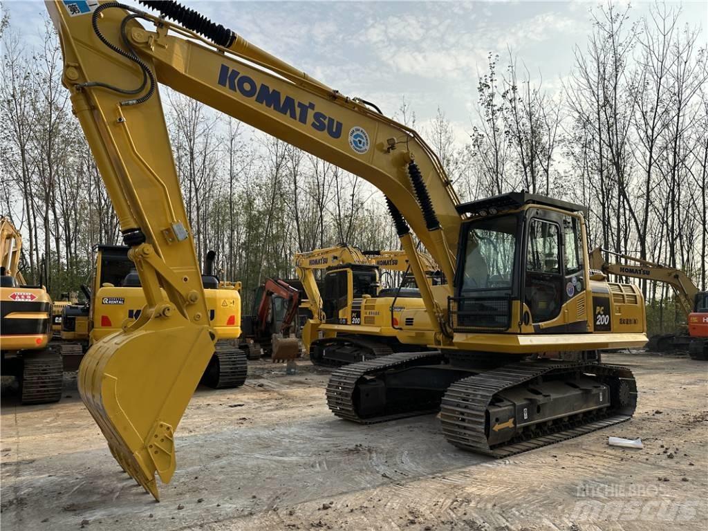 Komatsu PC200-8 Rupsgraafmachines