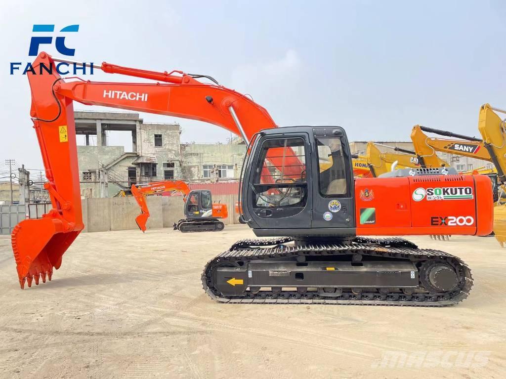 Hitachi EX 200 Rupsgraafmachines