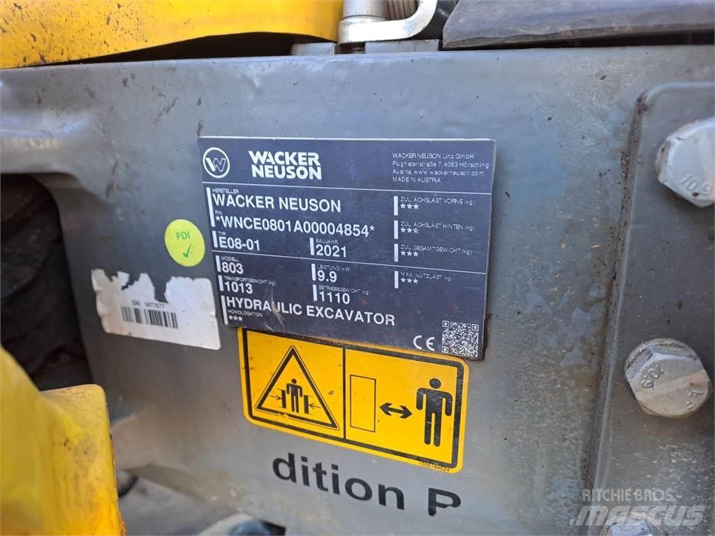 Wacker Neuson 803 Rupsgraafmachines