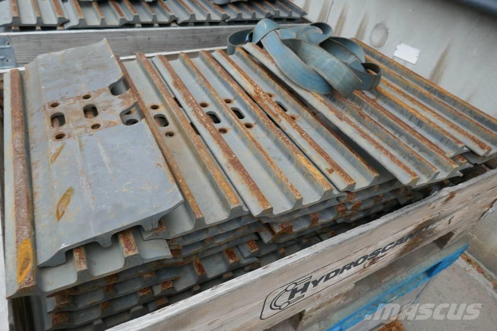  Bandplattor B:600mm Rupsbanden, kettingen en onderstel