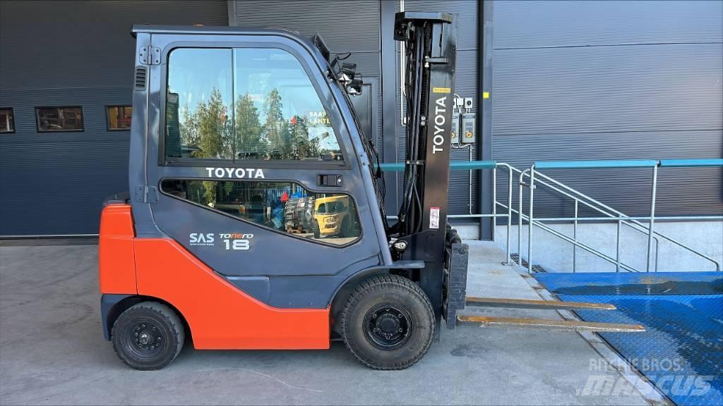 Toyota 02-8 FDF 18 Diesel heftrucks