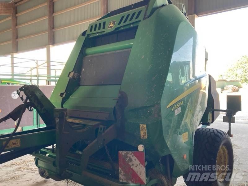 John Deere V 461 M Ronde-balenpersen