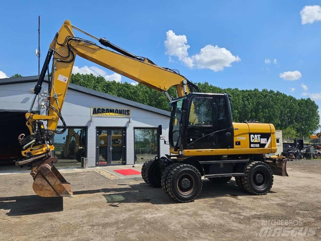 CAT M 316 D Wielgraafmachines