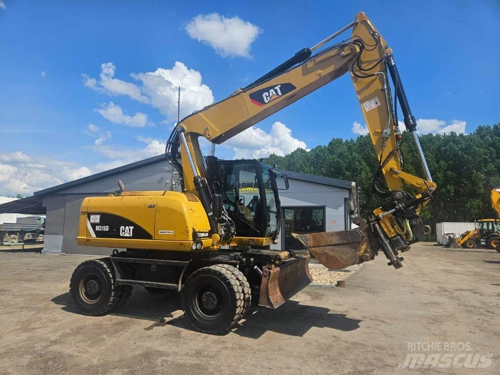CAT M 316 D Wielgraafmachines
