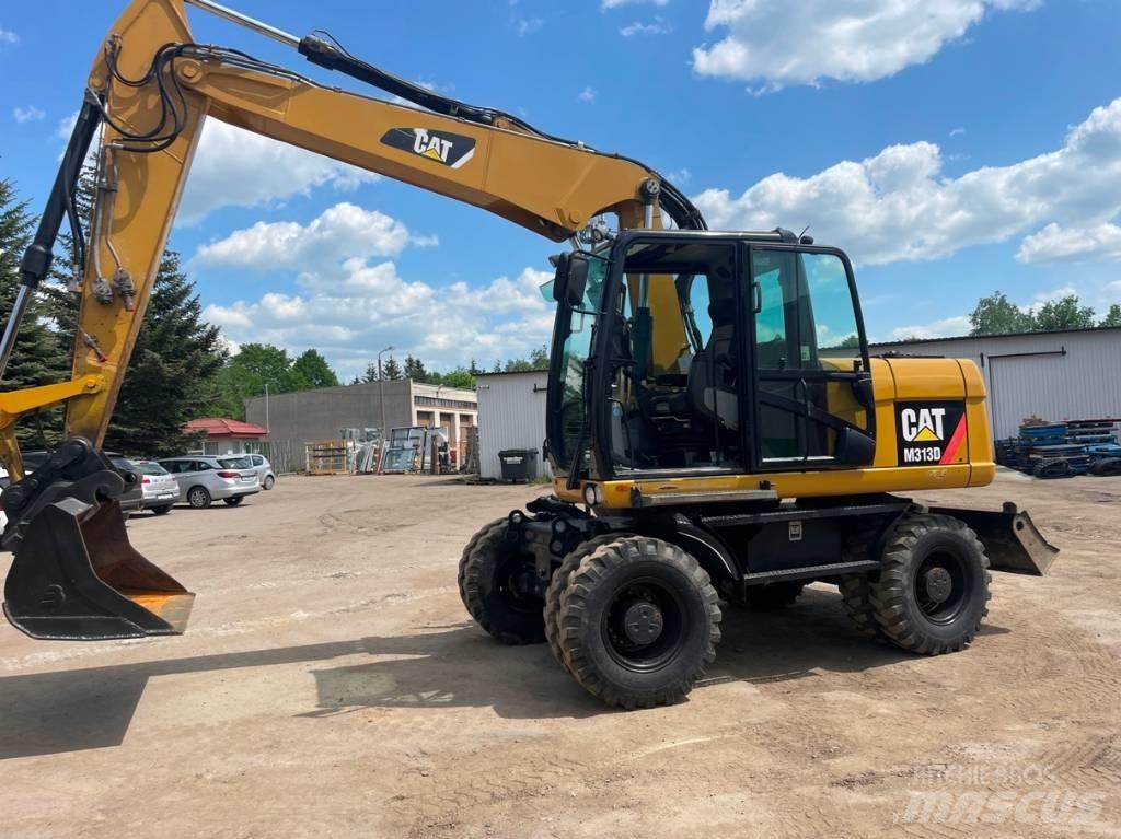 CAT M 313 D Wielgraafmachines