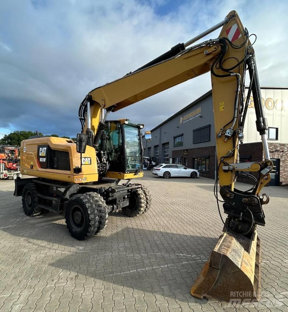 CAT M 318 F Wielgraafmachines