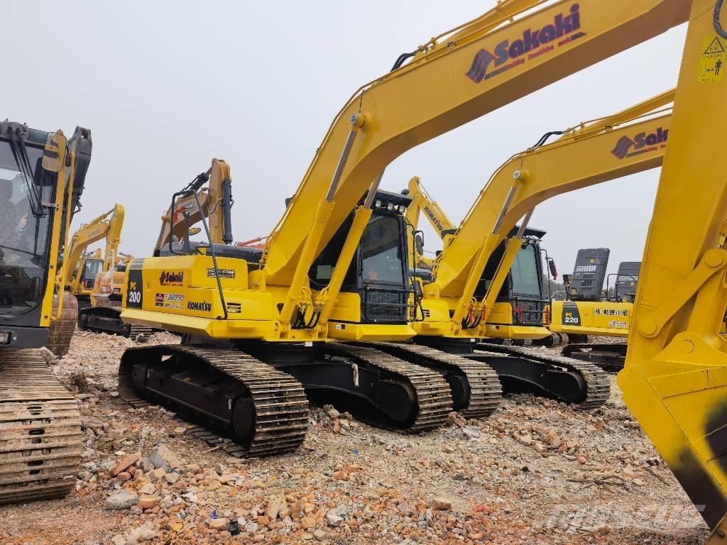 Komatsu pc200-8 Rupsgraafmachines