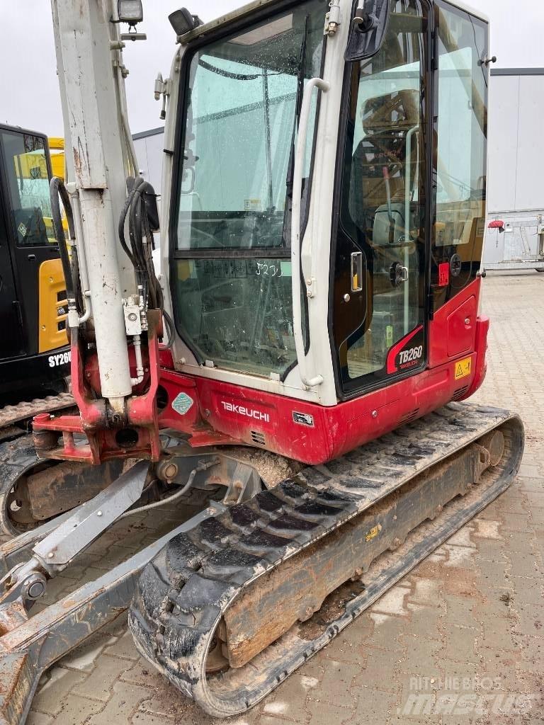 Takeuchi TB 260 Minigraafmachines < 7t