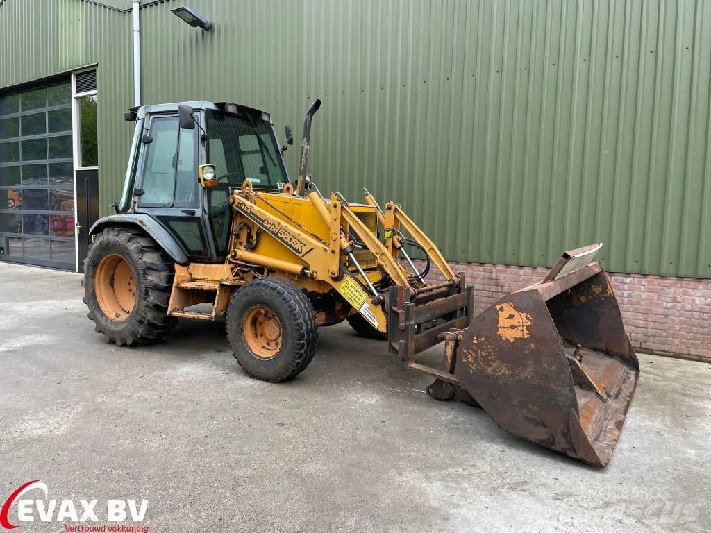 CASE 580SK Turbo Graaf-laadcombinaties