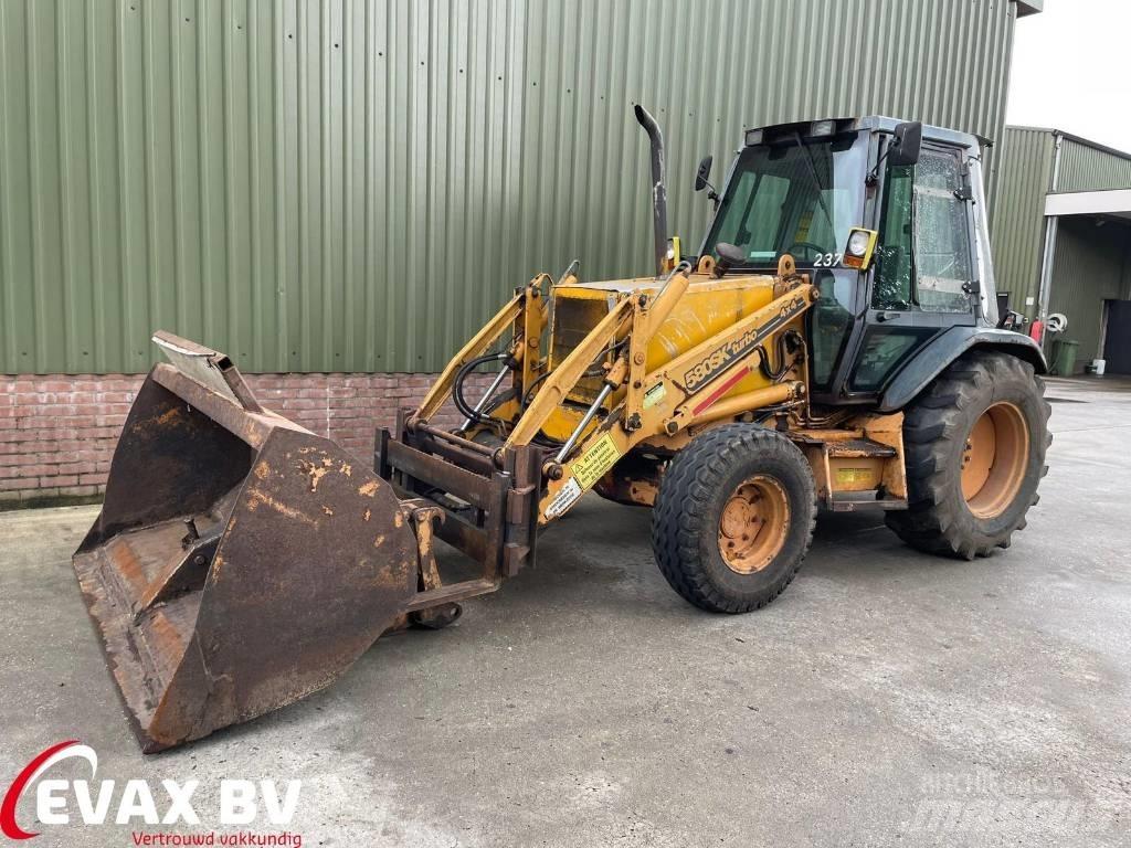 CASE 580SK Turbo Graaf-laadcombinaties