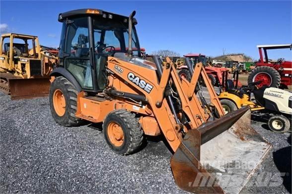 CASE 580SN Graaf-laadcombinaties