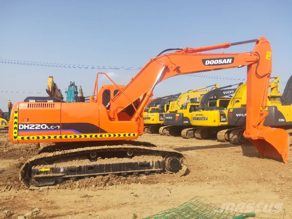 Doosan DH220LC-7 Rupsgraafmachines