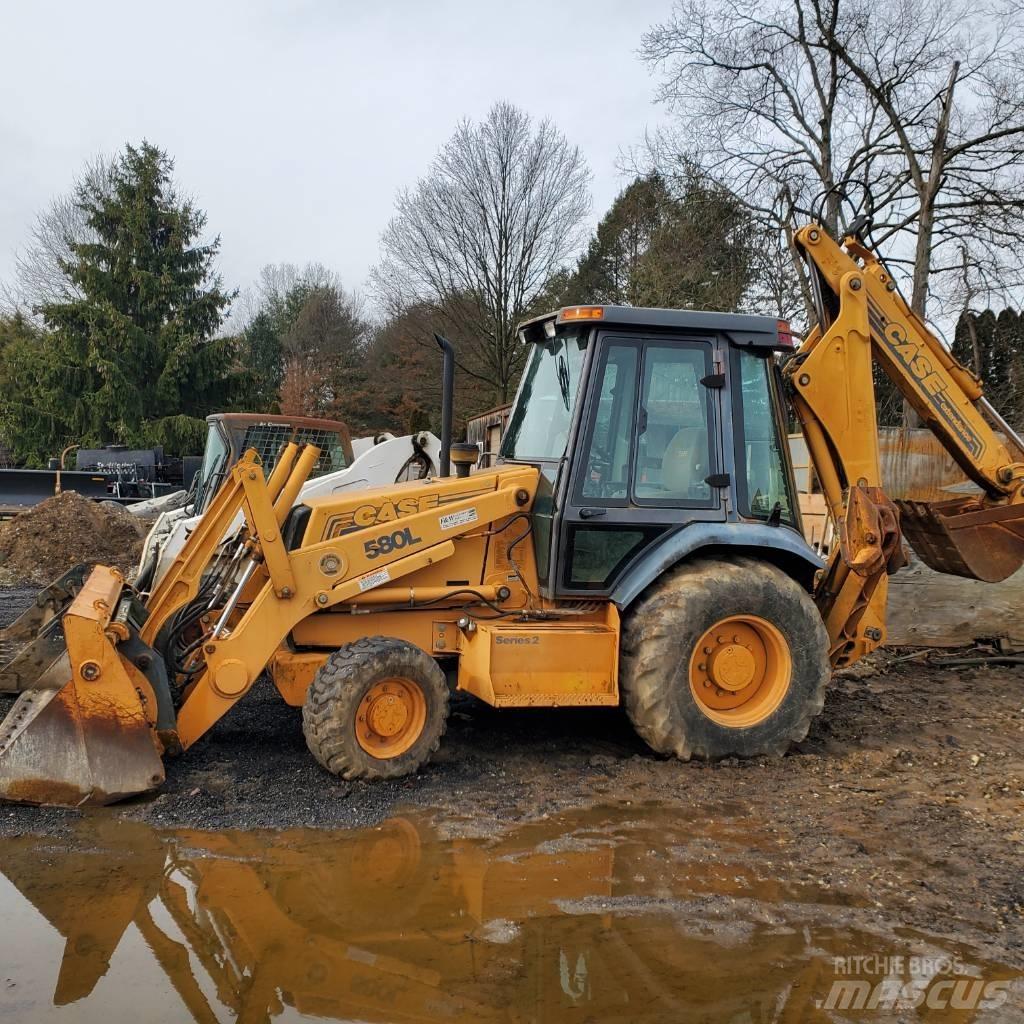 CASE 580 L Graaf-laadcombinaties