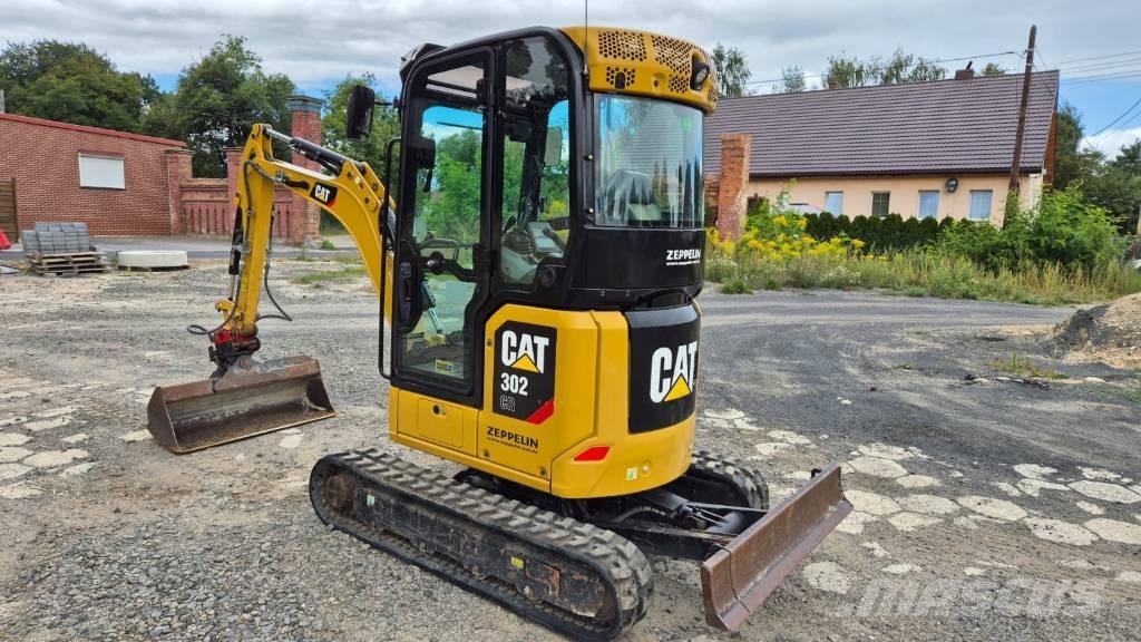CAT 302 CR Minigraafmachines < 7t