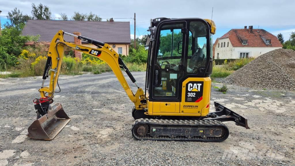CAT 302 CR Minigraafmachines < 7t