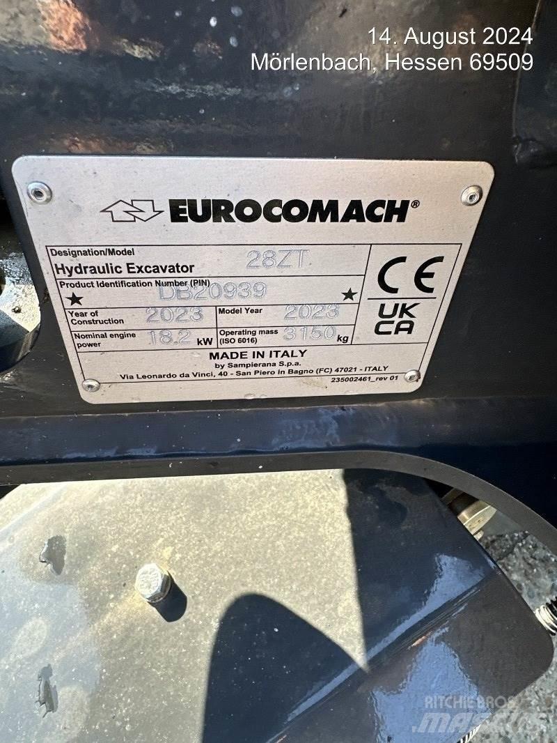 Eurocomach 28ZT Minigraafmachines < 7t