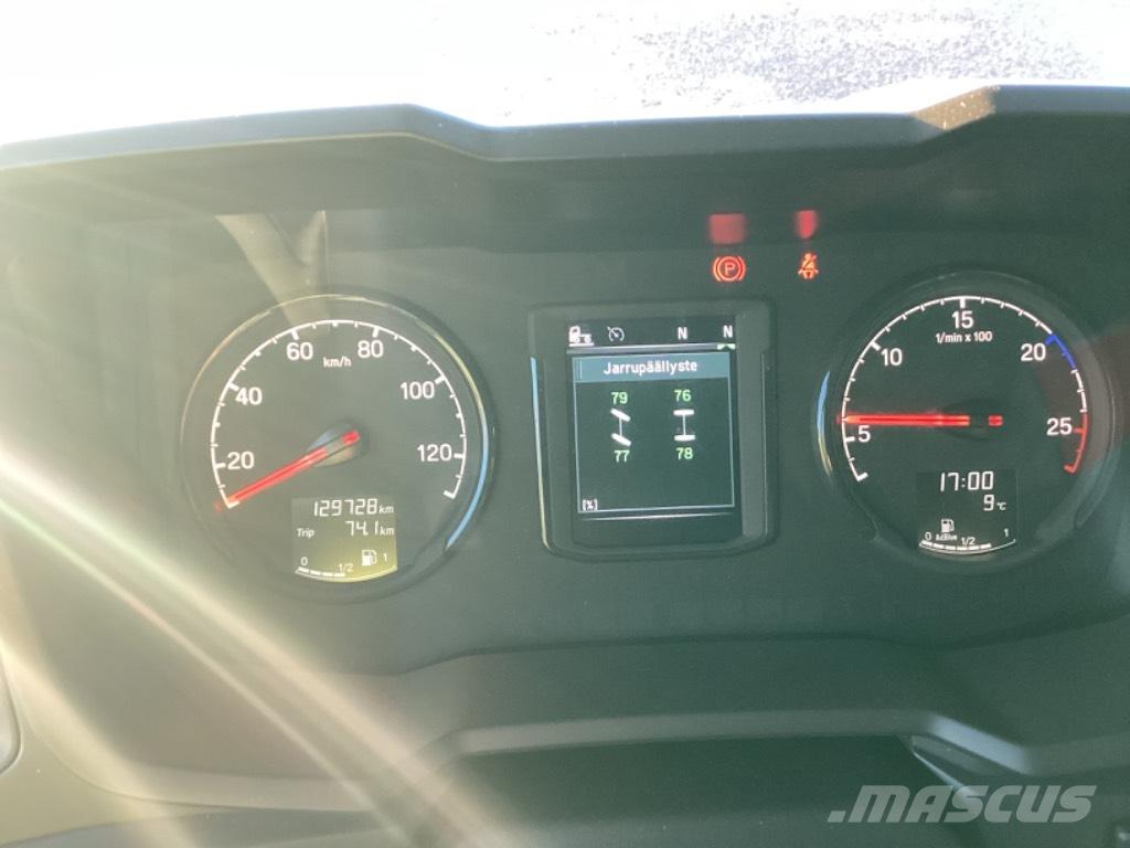 Scania P 250 Bakwagens met gesloten opbouw