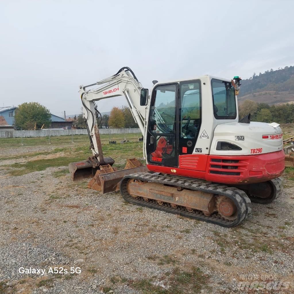 Takeuchi TB 290 Midigraafmachines 7t - 12t