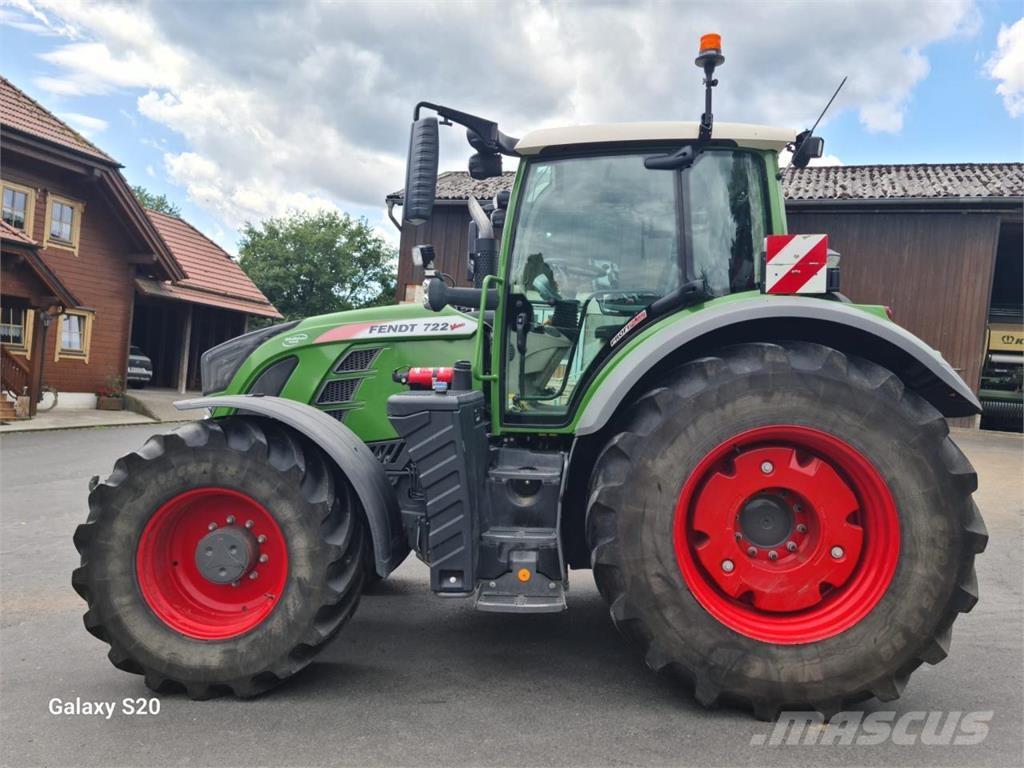 Fendt 722 Vario Tractoren