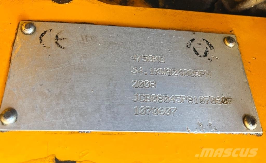 JCB 8045 ZTS Minigraafmachines < 7t