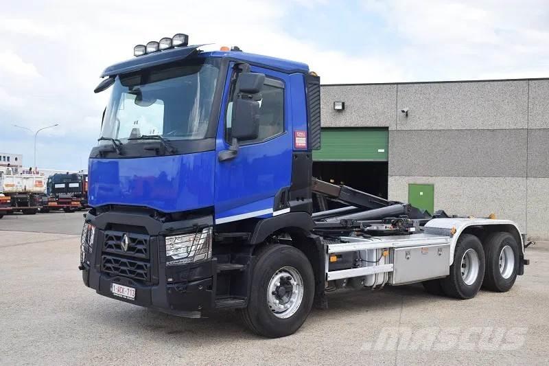 Renault C430 Vrachtwagen met containersysteem