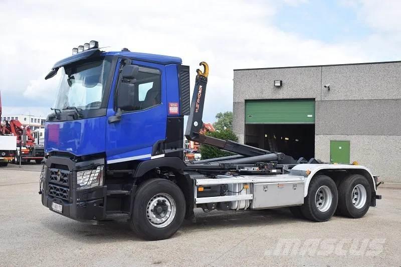 Renault C430 Vrachtwagen met containersysteem