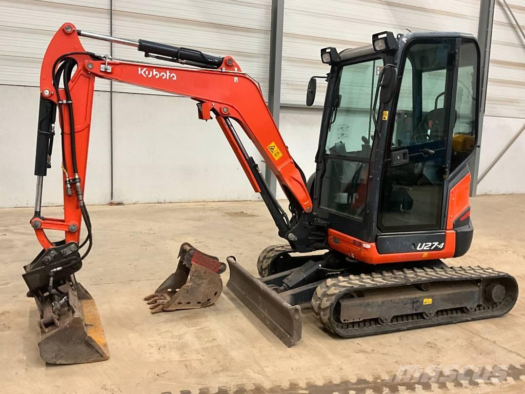 Kubota U 27-4 HI Minigraafmachines < 7t