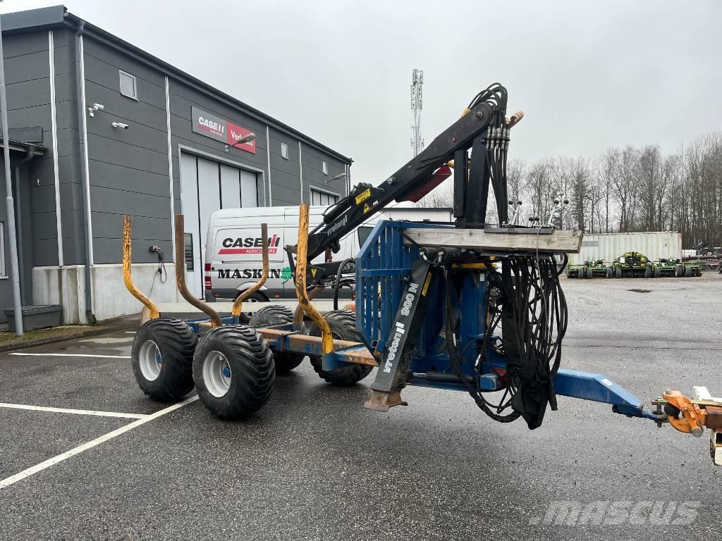 Vreten 400N Bosbouwaanhangers