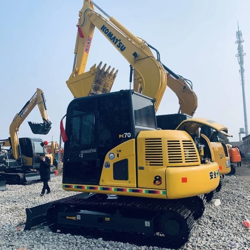 Komatsu PC 70 Rupsgraafmachines