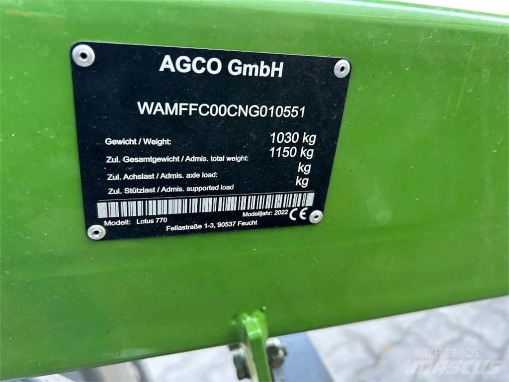 Fendt Lotus 770 Schudders