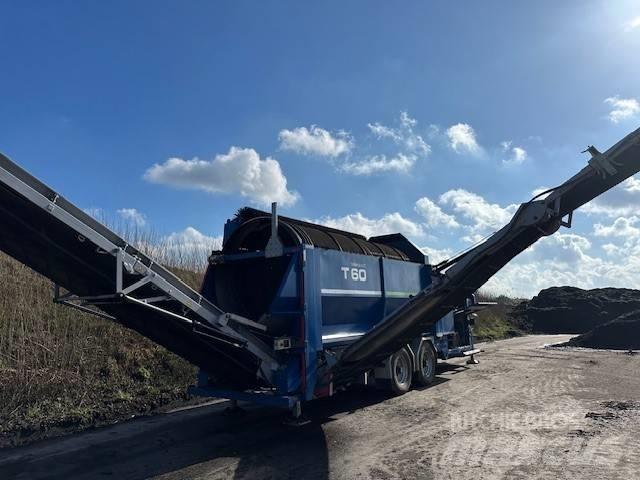 Terra Select T60 Mobiele zeefinstallaties