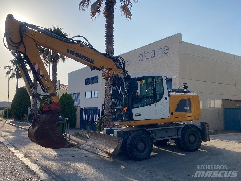 Liebherr A918 Wielgraafmachines