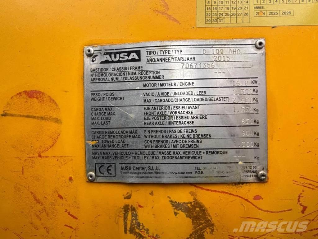 Ausa D 100 AHA Knik dumptrucks