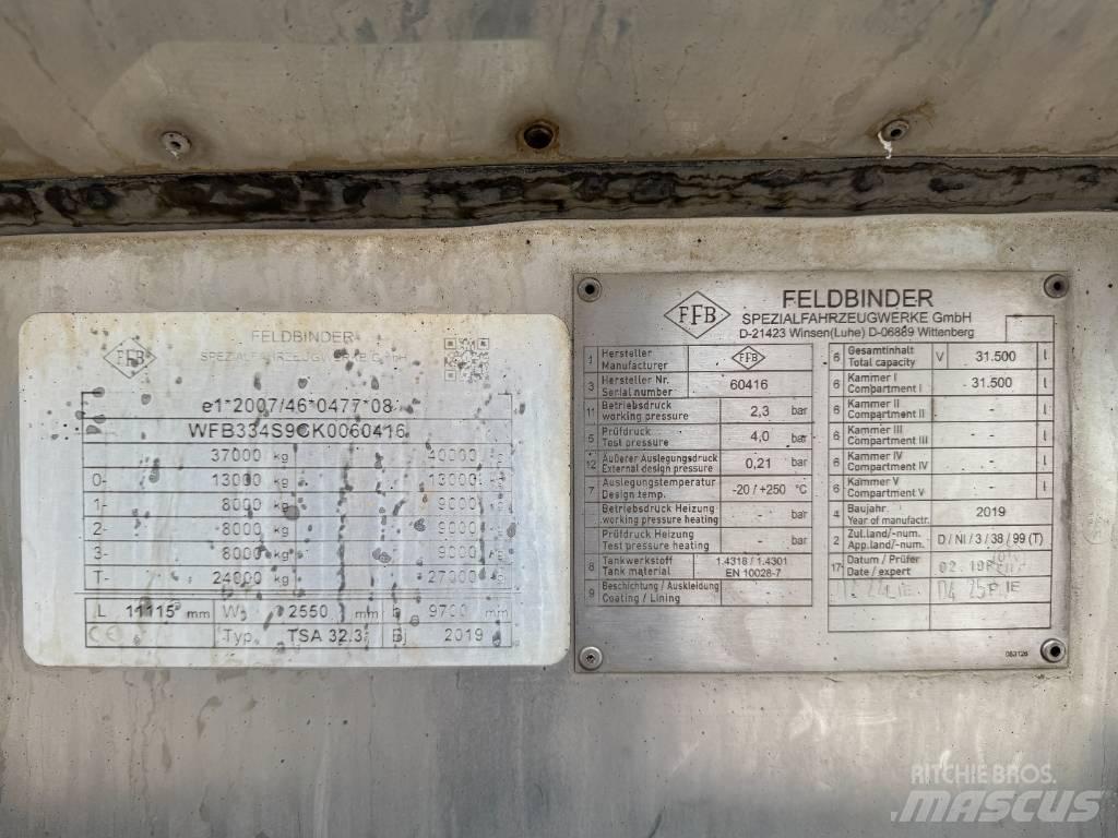 Feldbinder TSA 32.3 Tankwagen