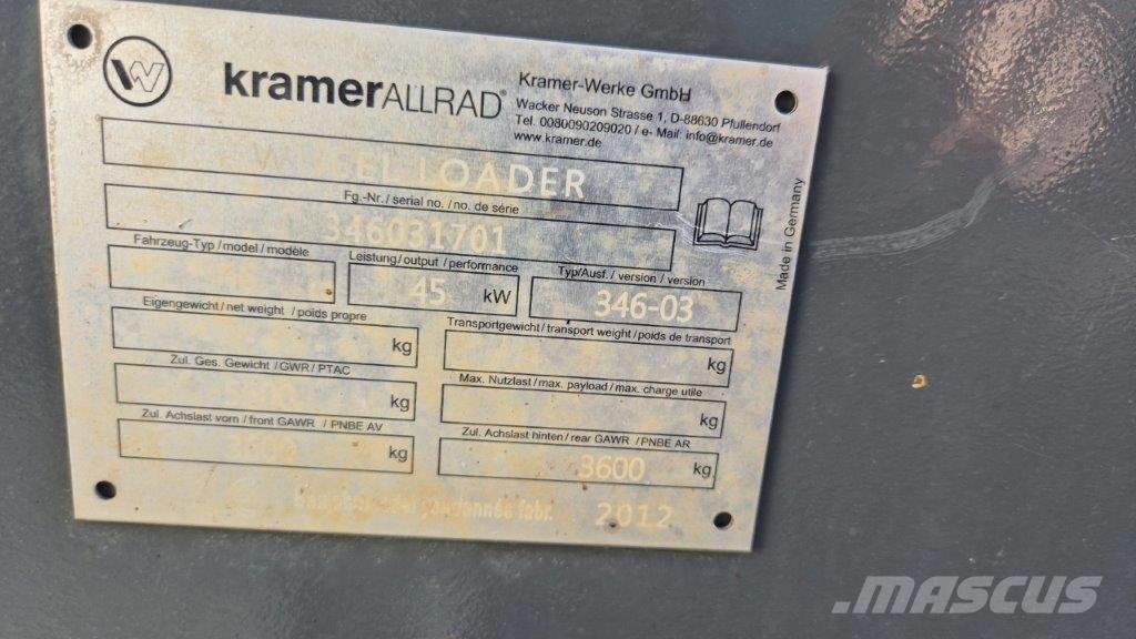 Kramer 750 Wielladers