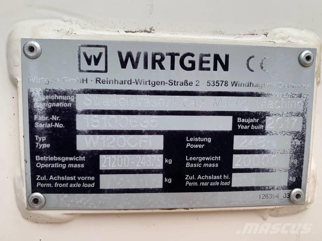 Wirtgen W 120 CFi Asfaltfrezen