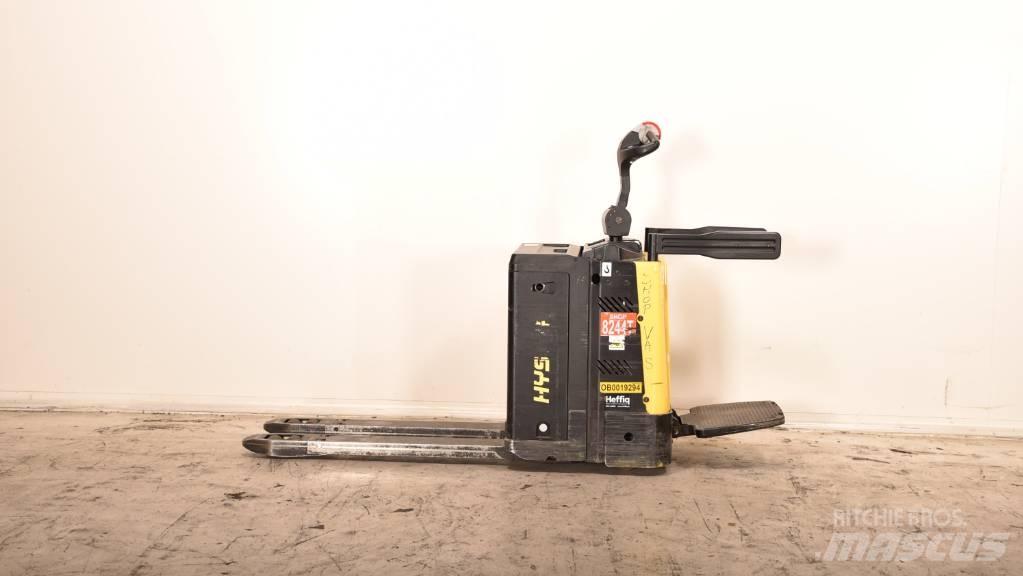 Hyster P 2.0 S Meerij pallettruck met platform