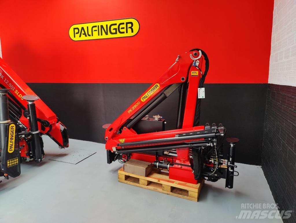 Palfinger PK 2900 Vlakke laadvloer met kraan