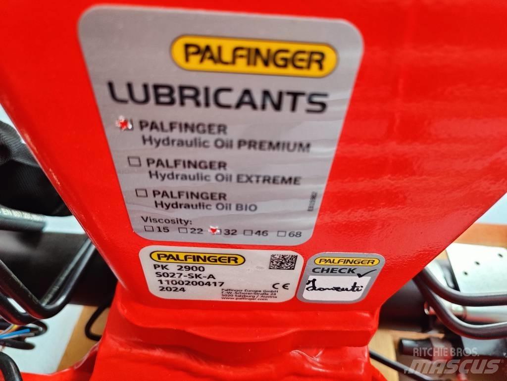 Palfinger PK 2900 Vlakke laadvloer met kraan