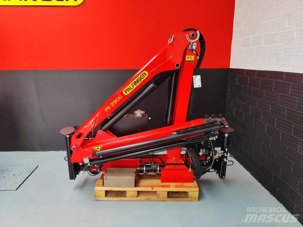 Palfinger PK 2900 Vlakke laadvloer met kraan