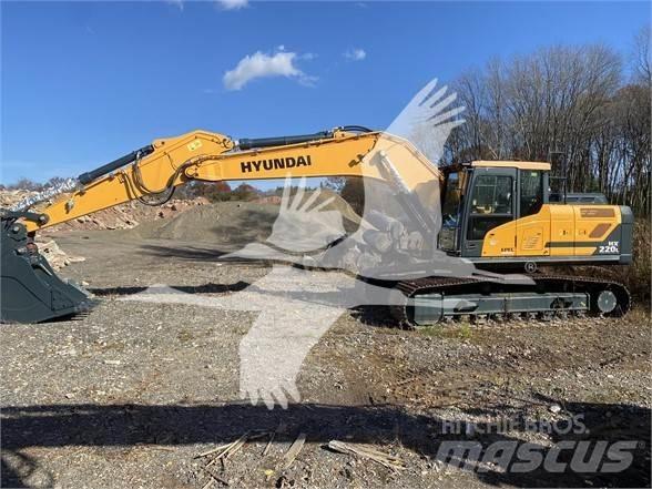 Hyundai HX220L Rupsgraafmachines
