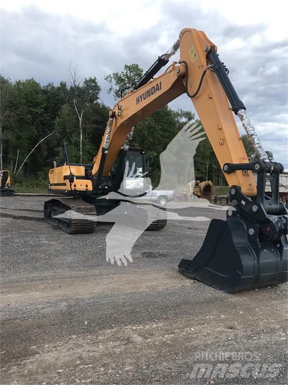 Hyundai HX330L Rupsgraafmachines